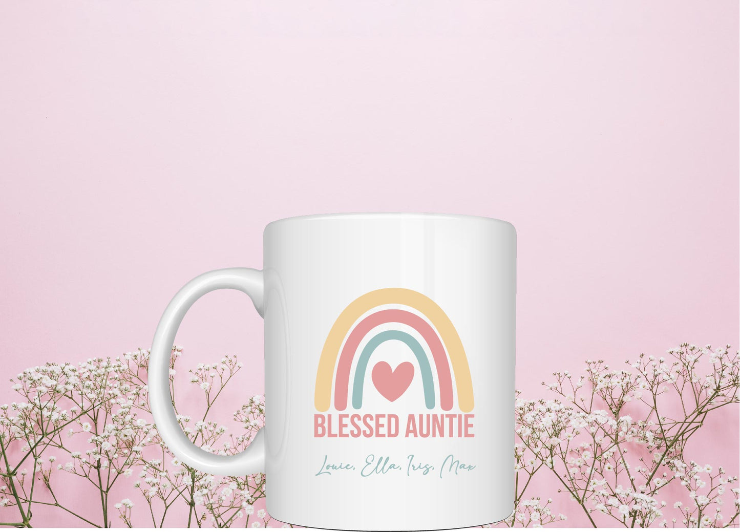 Personalised - Blessed Auntie Mug