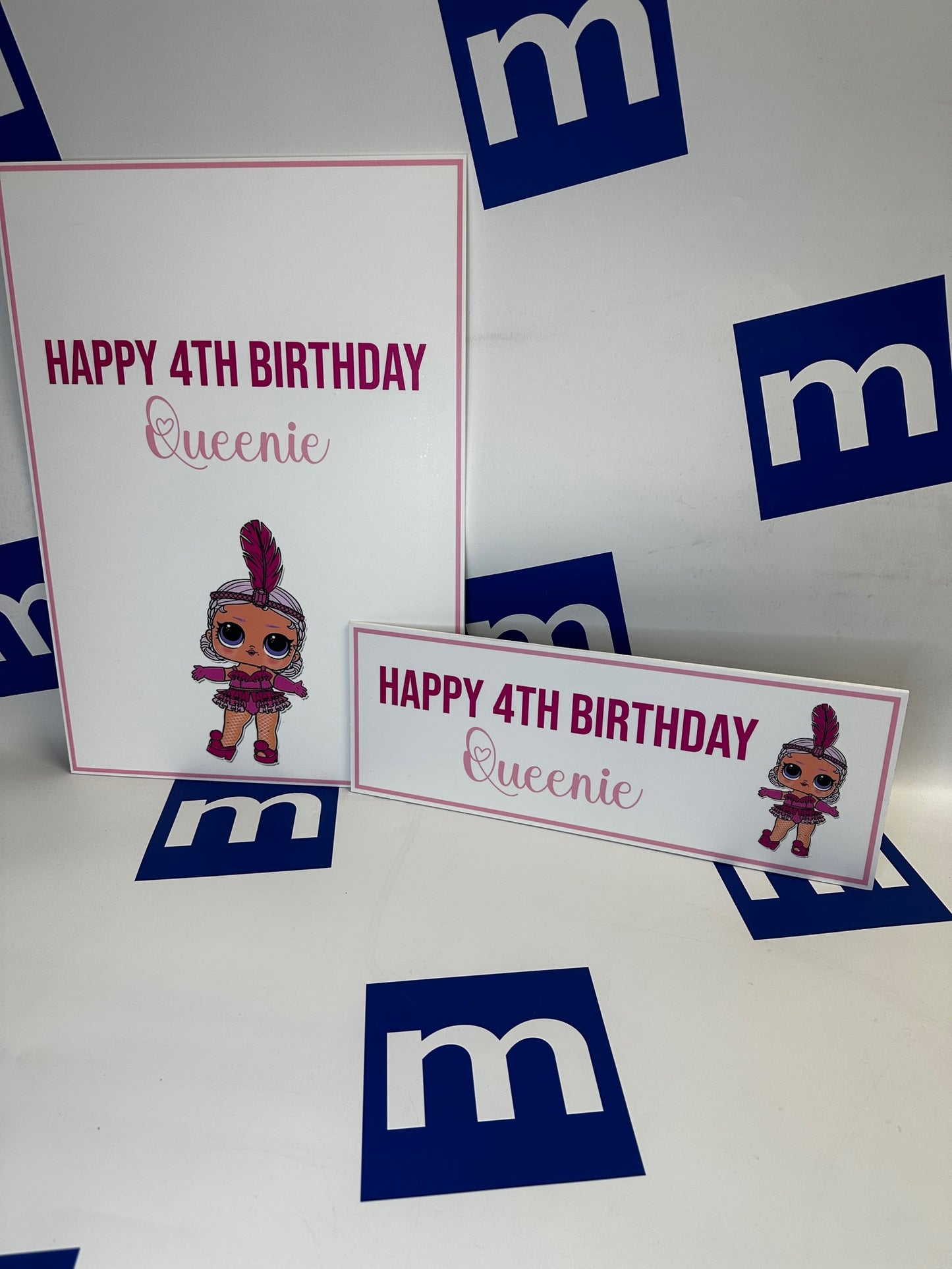 Party Sign A2 (sits on easel)