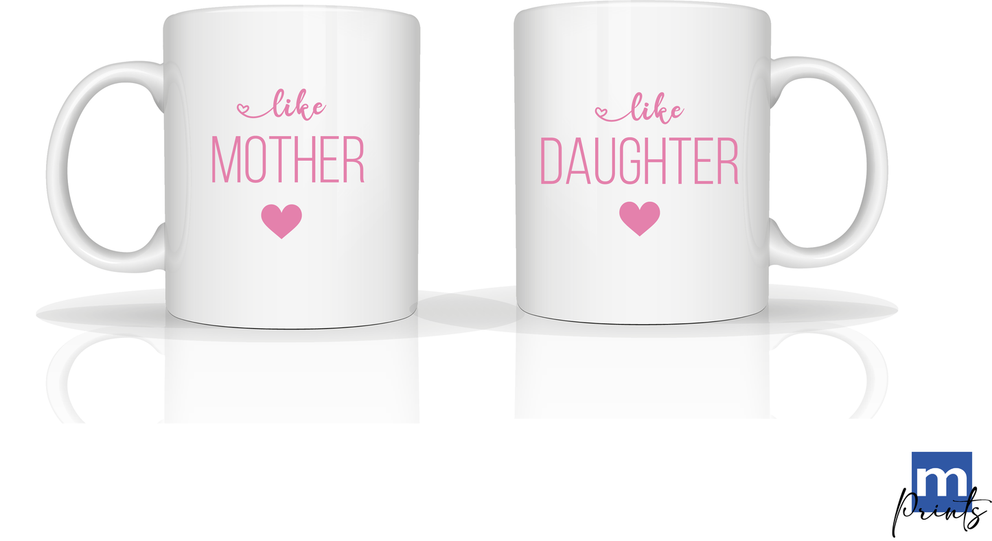 Mother & Daughter Mug Set