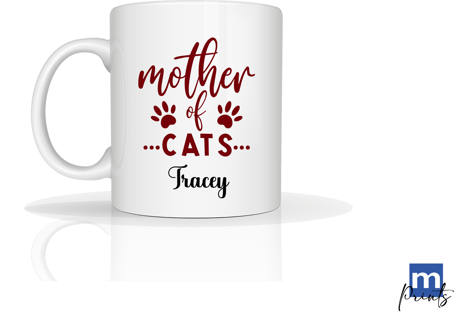 Mother of Cats - with Personalised Name
