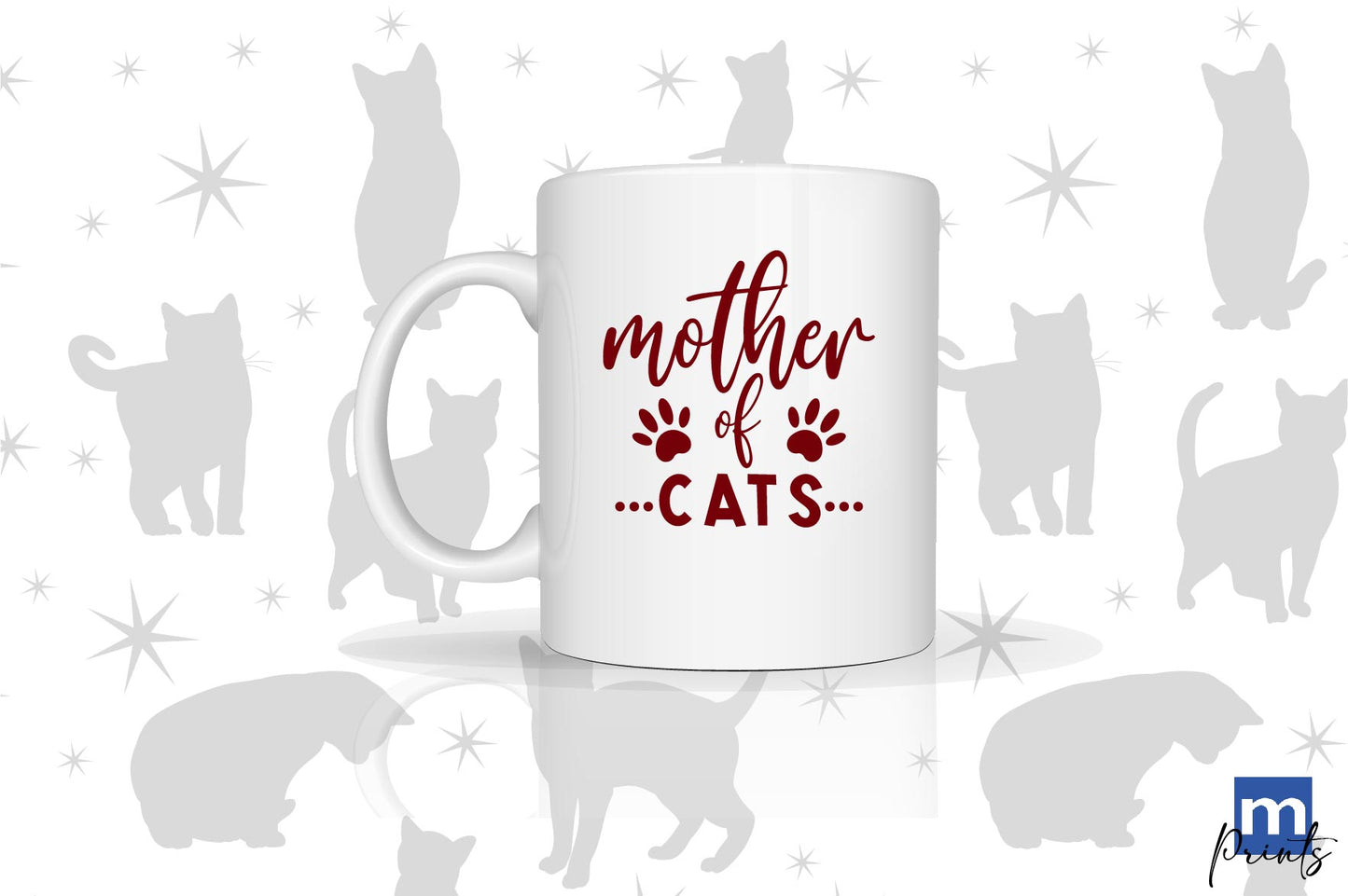 Mother of Cats - with Personalised Name