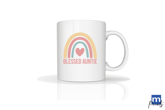 Personalised - Blessed Auntie Mug
