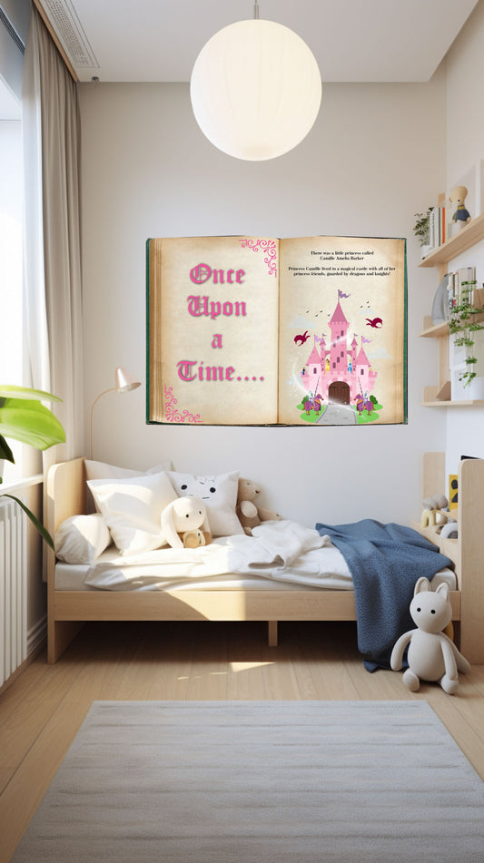 Fairytale Book - Personalised Wall Print